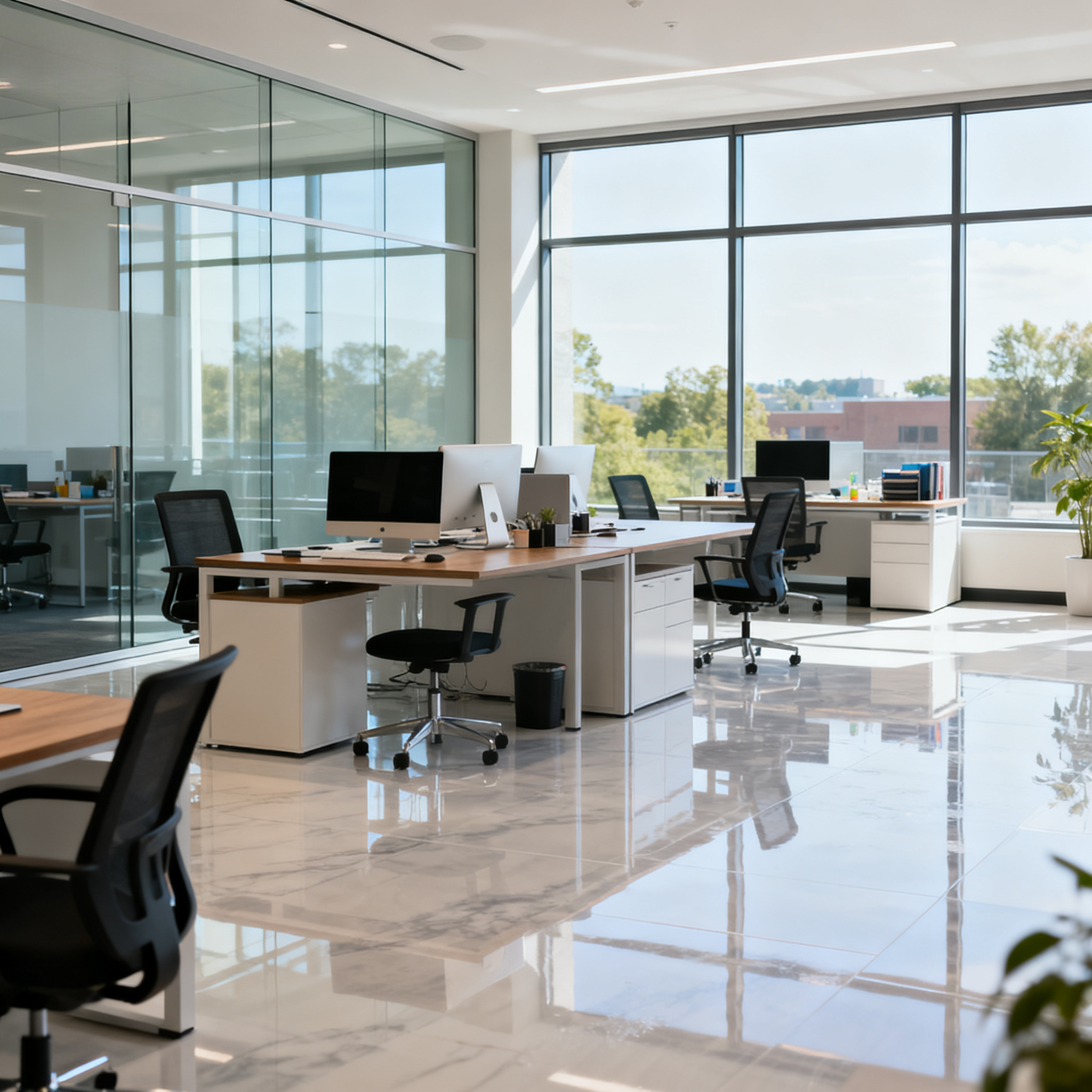 Commercial cleaning services